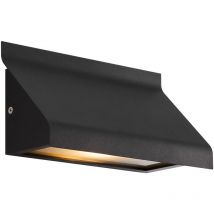 Nordlux - Applique murale tadas, Aluminium, Couleur Noir, E14, H.13.5, IP54 / Extérieur
