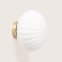 Applique Murale Verre Celina Blanc