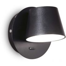 Iperbriko - Applique noire l 120 x h 120 x p 120 mm