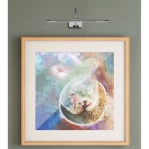 Applique, Éclairage tableau Paracuru Mantra Noir en Metal Mantra