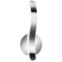 Parma applique led cromo con dimmerazione ad interruttore H.40CM