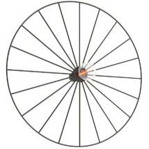 Plafond / lampe murale Sirkel acier 1xE27 Sollux