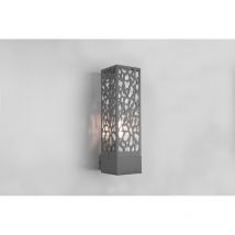 Iperbriko - Applique rectangulaire anthracite IP44 pour extérieur