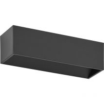 Novolux - Applique rett Medium led smd 8W 790lm CRI80 3000K up-down Noir - Negro