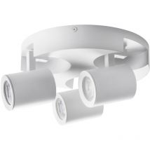 Applique saillie pour 3 ampoules GU10 - Blanc