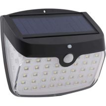 EZSOLAR – SL014EZ – Applique solaire à LED 300lm – Détecteur de mouvement, Portée 3-5m, Angle 100° – Electricité et domotique