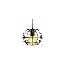 Matel - Applique suspendue vintage e-27 ronde en métal