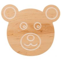 Applique Ted, Contreplaqué, Marron, 27x25x100 cm
