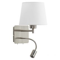 Millumine - Applique Tete De Lit Flex Liseuse Chrome Mat