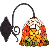 Fijalo - Applique Tiffany avec bras diamètre 20cm Série Bell
