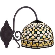 Fijalo - Applique Tiffany avec bras diamètre 20cm Série Queen