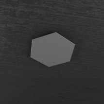Plafoniera Moderna Decorativa Hexagon Metallo Grigio Antracite