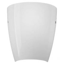 Applique Vistosi dafne in vetro attacco E27 Bianco lucido APDAFNEBCLUE27