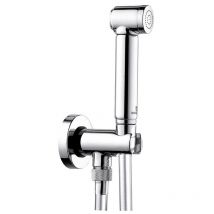 Cristina Ondyna - Pack douchette wc jet de pluie en laiton Chromé WC69451