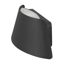 Courbe - Aplique LED Exterior para Jardín y Terraza. LED 7.2W Blanco Cálido 3000K. Con Protección para Exterior IP65.