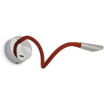 EXO - Applique lecteur elfi Large led smd 2W 160lm CRI80 3000K Rouge