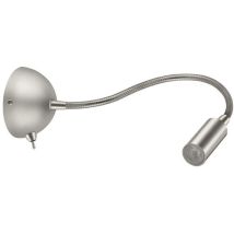 Applique Lecteur Tilt Olvas Led Smd 2.10w 299lm Cri80 3000k 35o Nickel Satin