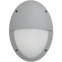 Applique teia Ver. Hood IP66 E27 23W Gris