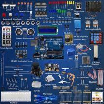 Jalleria - apprentissage Starter Kit pour Arduino uno R3 LCD1602 traitement Servo