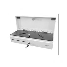 Approx - elektrische Kompakt-Kassenschublade - 14 Fächer - manuelle und automatische Öffnung - rj11 Anschluss - Farbe white