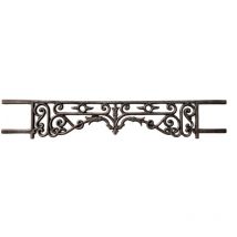 Deco Fer Forge - Appui de fenêtre en Fonte d'époque 800X140mm
