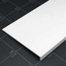 Appui De Fenêtre Pvc L. 40 Cm X Ép. 9 Mm - Blanc - 80 Cm