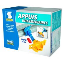 Appui intermédiaire à couper, 100 à 180 mm, boîte de 50 Semin