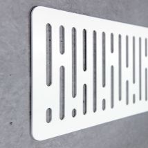 Cabecero Cama Decorativo Económico en pvc - Tipo Forja. Modelo - Germany, 150cm x 60cm-Negro - Aprint Decor