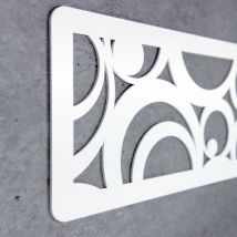 Cabecero Cama pvc 10mm 3D Decorativo Económico. Holland, 150cm x 60cm-Negro - Aprint Decor