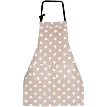 Apron Kitchen Apron(Khaki),Women's Kitchen Apron Apron for Kitchen,Adjustable Cotton Linen Apron for Family Kitchen Restaurant Barbecue
