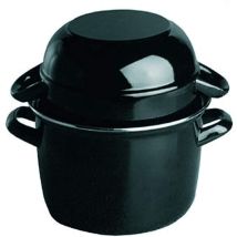 Pentola Per Cozze Aps, Pentola Per Servire Cozze Da 1,5 Kg, Pentola Per Frutti Di Mare, Pentola Per Servire Cozze, Pentola Per Cozze In Acciaio 