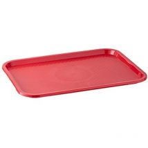 Fast Food Tray, vassoio da portata infrangibile e lavabile in lavastoviglie, Made in Germany, 35 x 27 cm, altezza 2 cm, rosso - APS