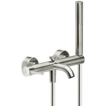 Nobili Rubinetterie - Acquerelli Gruppo vasca con set doccia Acciaio inox AQ93110IX