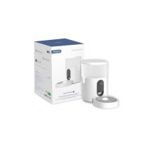 Distributeur de Croquettes Intelligent C1, Exige Zigbee 3.0 hub, pour Les Chats et Chiens, Contrôle de Portion, Peut être contrôlé par Google, Alexa,