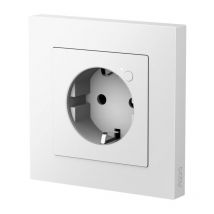 Aqara H2 EU Wall Plug with Matter, Requires Zigbee 3.0 HUB, 16A, Energy Monitoring and Power Protection, Scheduling, Timer Mode and Control