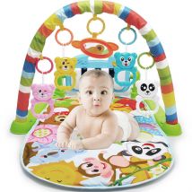 Tapis de jeu multifonctionnel pour enfants - avec tapis de musique - Aqrau