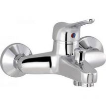 Aqua - 5215CECR - Mezclador de baño/ducha de pared desnudo - Serie neptune - cromo