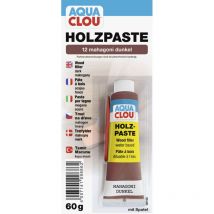 Holzpaste 60 g mahagoni dunkel Holzspachtel Spachtelmasse Holzkitt - Clou