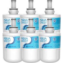 AQUA CREST DA29-00003G Filtre à Eau, Remplacement pour Samsung Aqua Pure Plus DA29-00003G-lot de 6