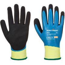 Aqua Cut Pro Schnitt d Handschuhe Blau/Schwarz l - Größe 9