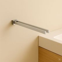 300 Handtuchhalter 30030045-00 43 cm, 2-armig beweglich, chrom - Aquacraft