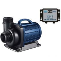 AquaForte DM-10000 Vario s Teichpumpe - 10.000 L/Std. - 85W - Förderhöhe 5,5 m - Korngröße 6 mm - Sehr energieeffizient - Geeignet für Süß- &