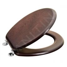 Aqualine - Abattants wc - Abattant wc, noyer 1705-11