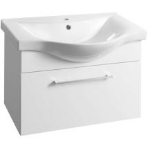 Aqualine - Akira - Waschtischunterschrank 42x61x34 cm, 1 Schublade, weiß AK265