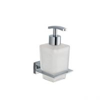 Aqualine - Apollo - Distributeur de savon avec support, verre mat/chrome 1416-19