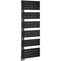Aqualine - Chauffage - Sèche-serviettes Mili, 600 x 1798mm, 927 w, noir mat DC656T