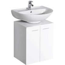 Dino - Mobile lavabo 50x30x50 cm, bianco 57030 - Aqualine