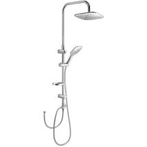 Aqualine Douches - Set de douche Kera sans robinetterie,220x220mm,3 jets, chrome SL430