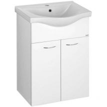 Keramia Fresh - Waschtischunterschrank 51x74x34 cm, weiß 50057 - Aqualine