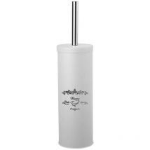 Nicea - Scopino wc a pavimento, bianco 7506 - Aqualine